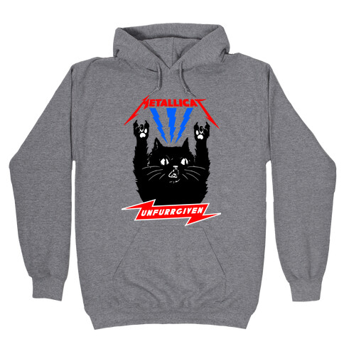 Metallicat Unfurrgiven Hooded Sweatshirt