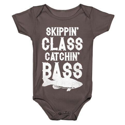 Skippin' Class Catchin' Bass Baby One-Piece