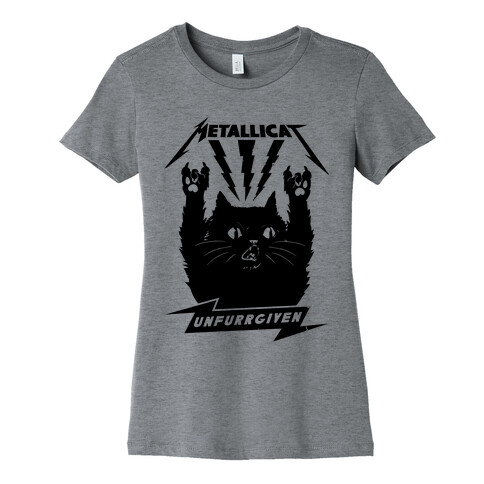 Metallicat Unfurrgiven Black Edition Womens T-Shirt