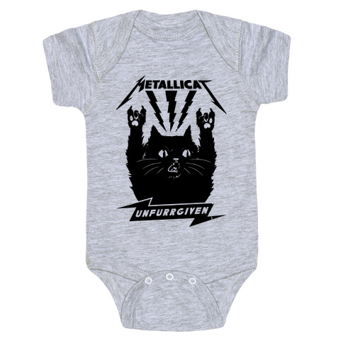 Metallicat Unfurrgiven Black Edition Baby One-Piece