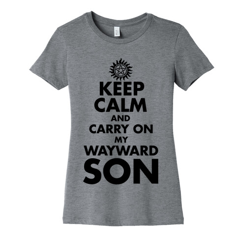 Carry On My Wayward Son Womens T-Shirt