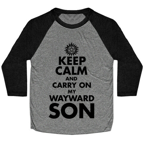 Carry On My Wayward Son Baseball Tee