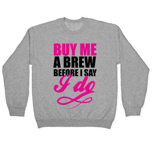 Buy Me a Brew Pullover