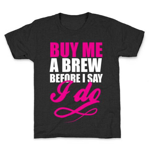Buy Me a Brew Kids T-Shirt