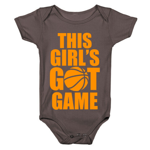 This Girl's Got Game (Basketball) Baby One-Piece