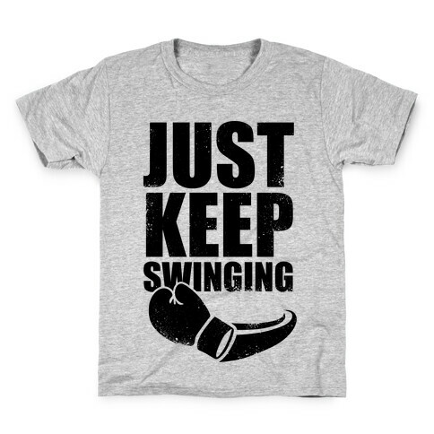 Just Keep Swinging (Vintage) Kids T-Shirt