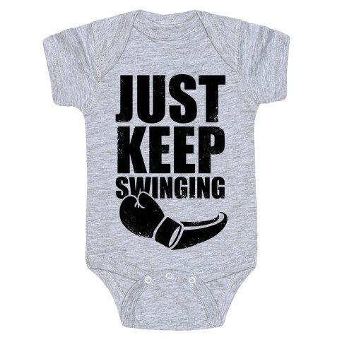 Just Keep Swinging (Vintage) Baby One-Piece