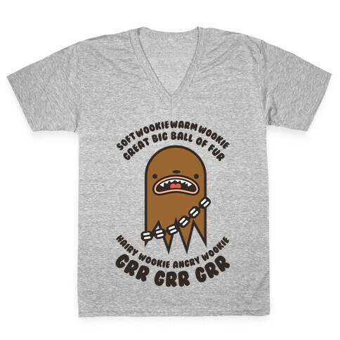 Soft Wookie Warm Wookie V-Neck Tee Shirt