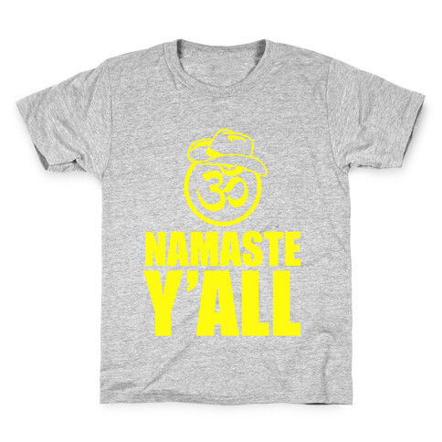 Namaste Y'all Kids T-Shirt