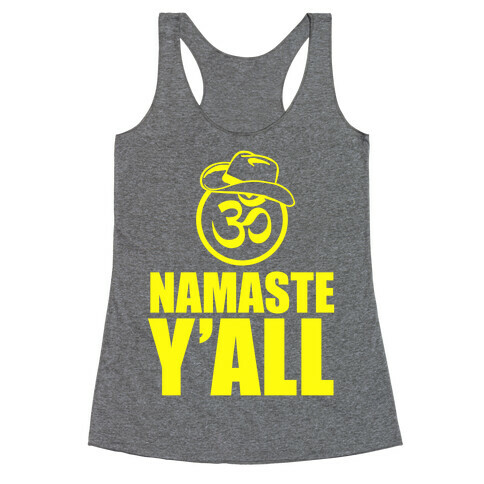 Namaste Y'all Racerback Tank Top