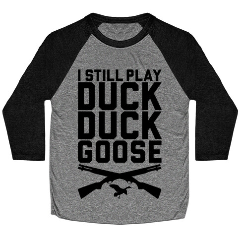 Duck Duck Goose Baseball Tee