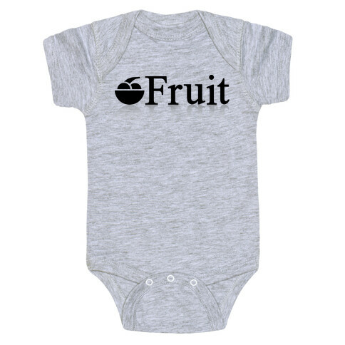 Fruit Computers Baby One-Piece