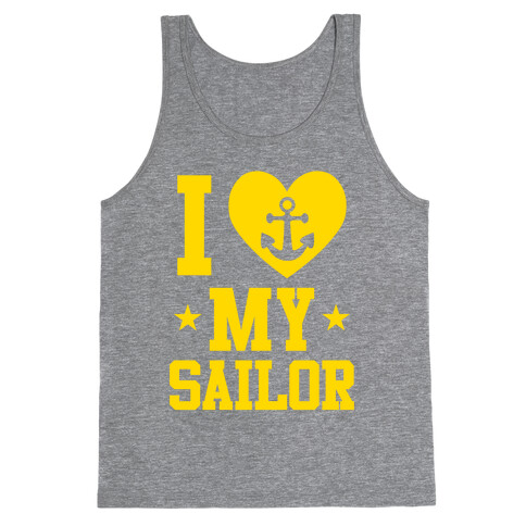 I Love My Sailor Tank Top