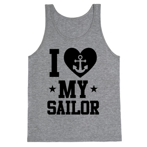 I Love My Sailor Tank Top