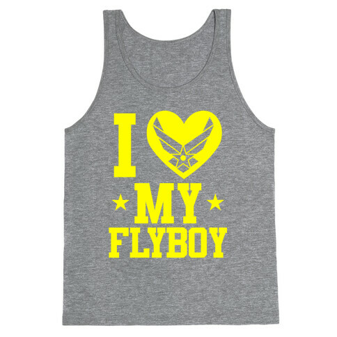 I Love My Flyboy Tank Top