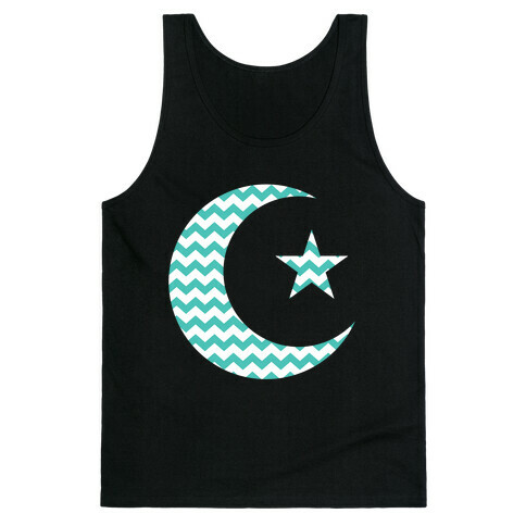 Star And Crescent Tank Top