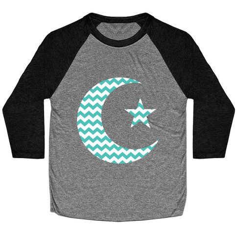 Star And Crescent Baseball Tee