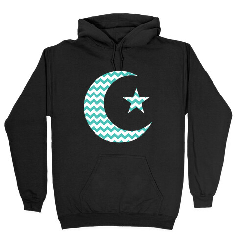 Star And Crescent Hooded Sweatshirt