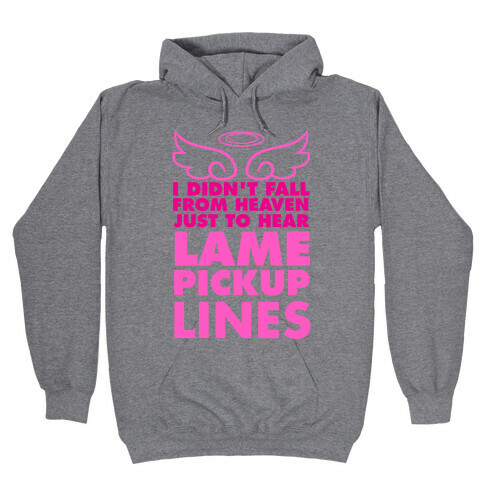 Lame Pick Up Lines Hooded Sweatshirt