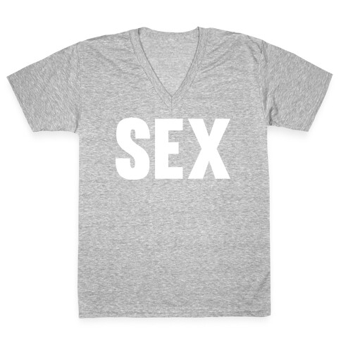 SEX V-Neck Tee Shirt