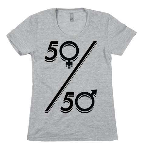 50/50 Womens T-Shirt