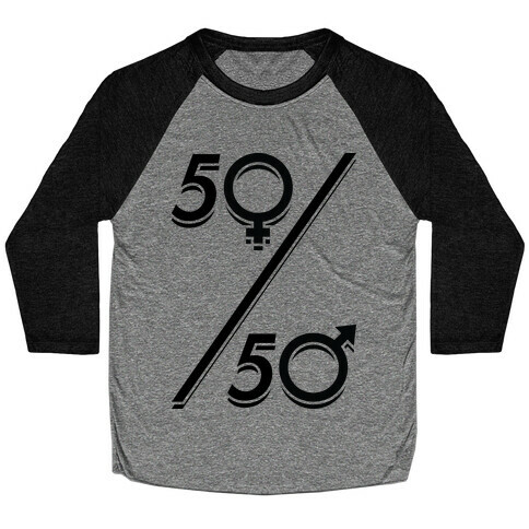 50/50 Baseball Tee