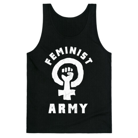 Feminist Army Tank Top