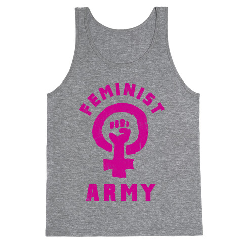 Feminist Army Tank Top