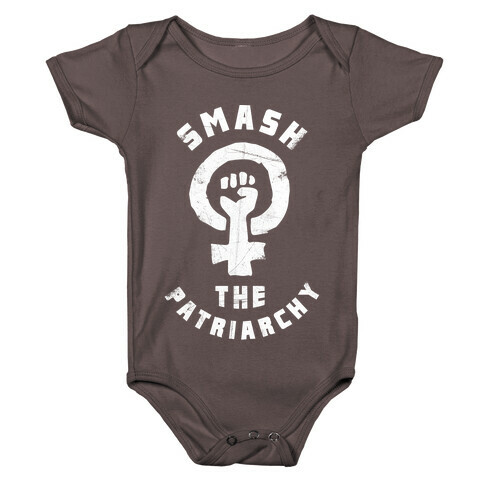 Smash The Patriarchy Baby One-Piece