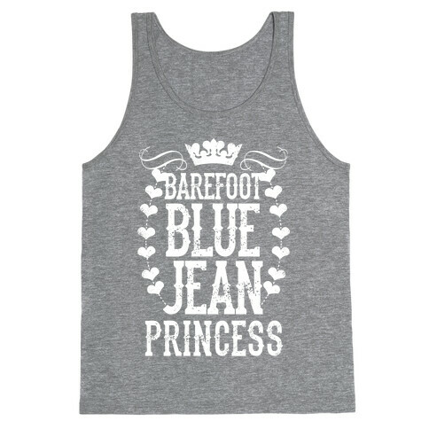 Barefoot Blue Jean Princess Tank Top