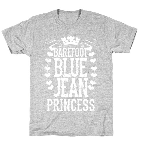 Barefoot Blue Jean Princess T-Shirt