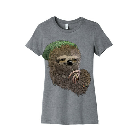Dank Sloth Womens T-Shirt