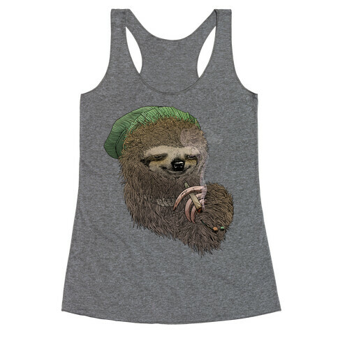 Dank Sloth Racerback Tank Top