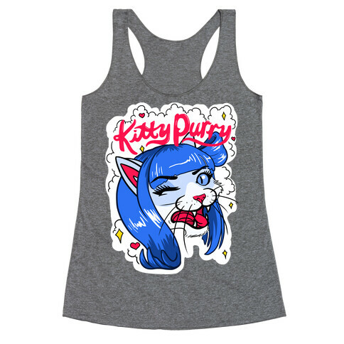 Kitty Purry Racerback Tank Top