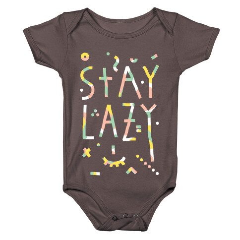 Stay Lazy Baby One-Piece