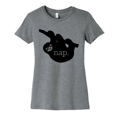 Sloth Nap Womens T-Shirt