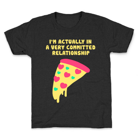 Pizza Relationship Kids T-Shirt