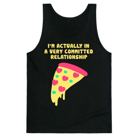 Pizza Relationship Tank Top