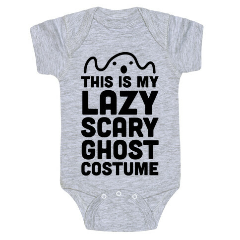 Lazy Scary Ghost Costume Baby One-Piece