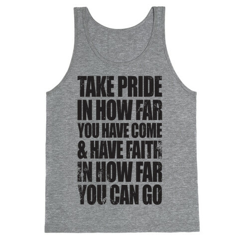 Take Pride & Have Faith Tank Top
