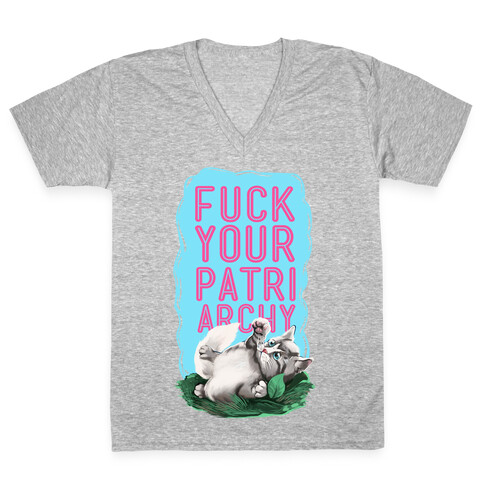 F*** Your Patriarchy V-Neck Tee Shirt