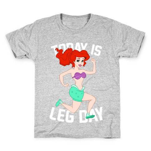 Today Is Leg Day Kids T-Shirt