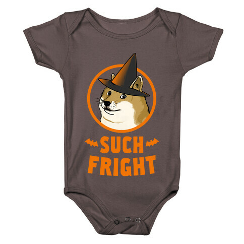 Doge: Such Fright! Baby One-Piece