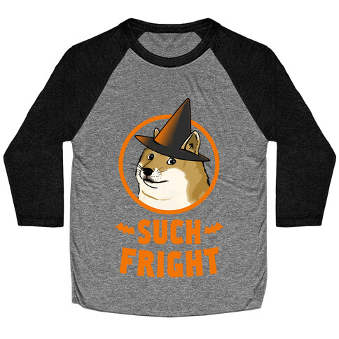 Doge: Such Fright! Baseball Tee