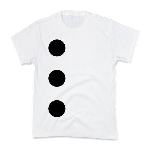 3-Hole Punch Costume Kids T-Shirt