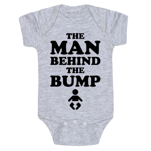 The Man Behind The Bump Baby One-Piece
