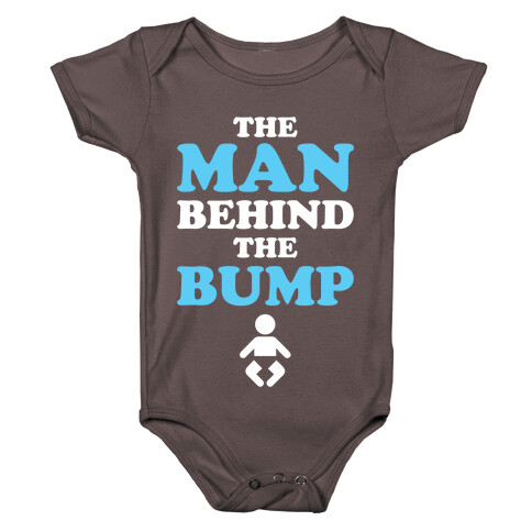 The Man Behind The Bump Baby One-Piece