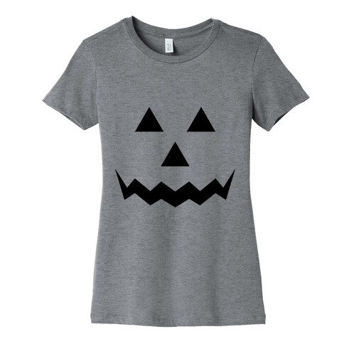 Pumpkin Face Costume Womens T-Shirt