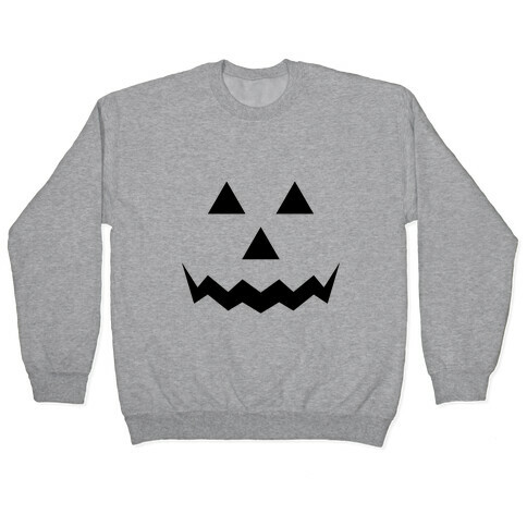 Pumpkin Face Costume Pullover