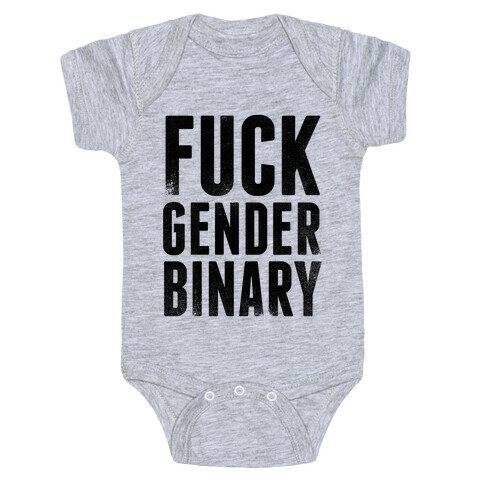 F*** Gender Binary Baby One-Piece